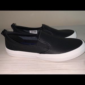 Black Sperry Sneaker